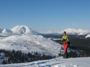 Skiing in the Wood-Tikchik Mountains
